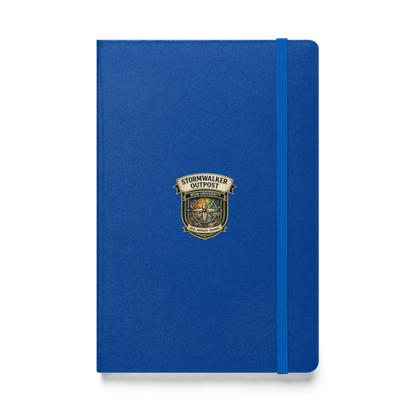 Stormwalker Outpost WOWU compass badge Hardcover Notebook