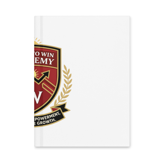 Learn To Win Academy | LTW Core logo | Hardcover Journal