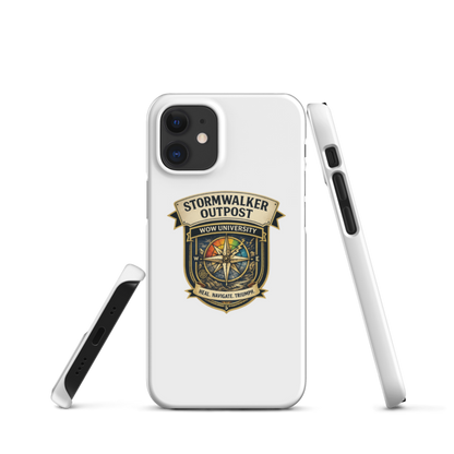 WOW University | Stormwalker Outpost WOWU compass badge | iPhone Snap Case