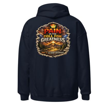 WOW University — Departments & Degrees Hoodie — Back (Navy)