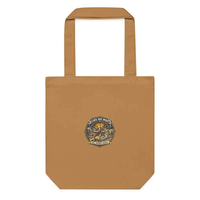 Stormwalker ScarsAreMaps medallion Cotton Tote Bag