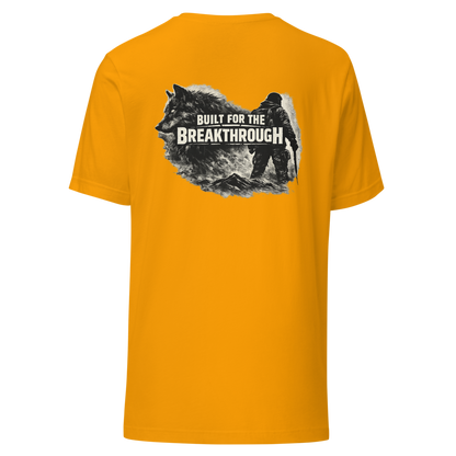 Stormwalker Outpost — Outpost Badge Tee — Back (Gold)
