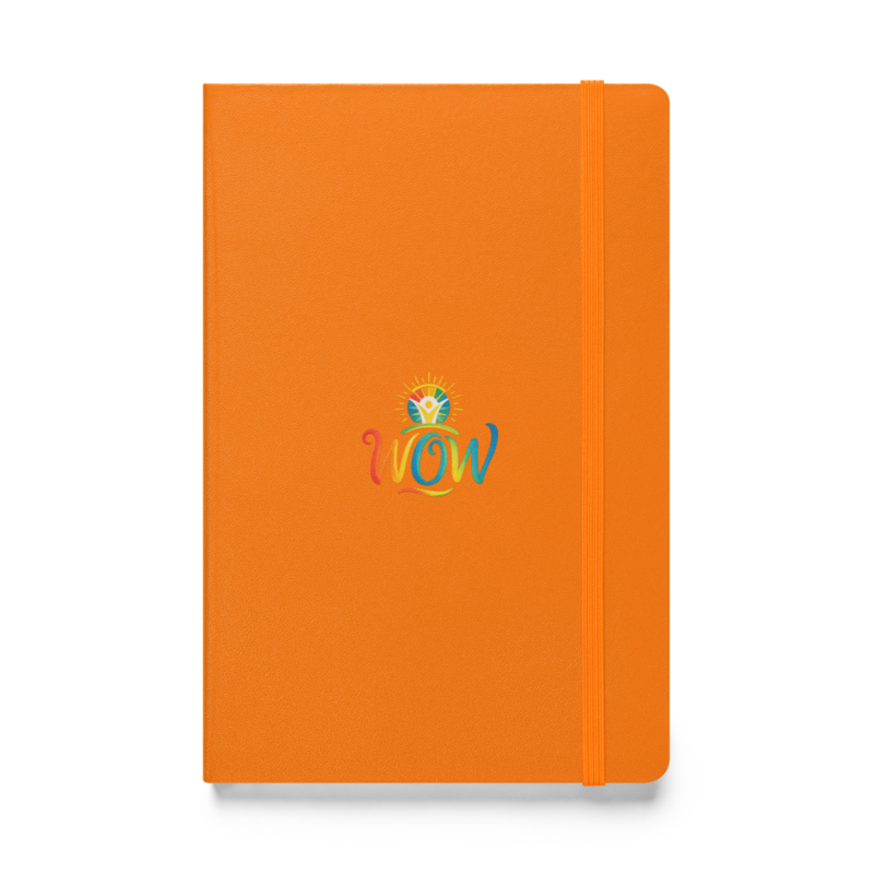 WOW Core logo Hardcover Notebook