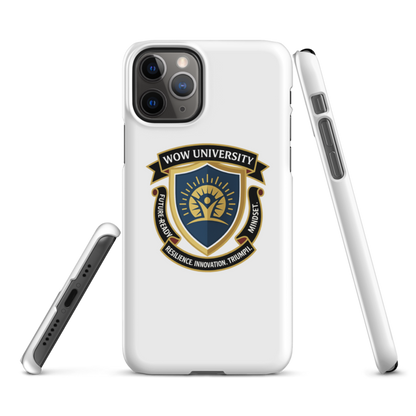 WOW University | WOWU FutureReadyMindset badge | iPhone Snap Case