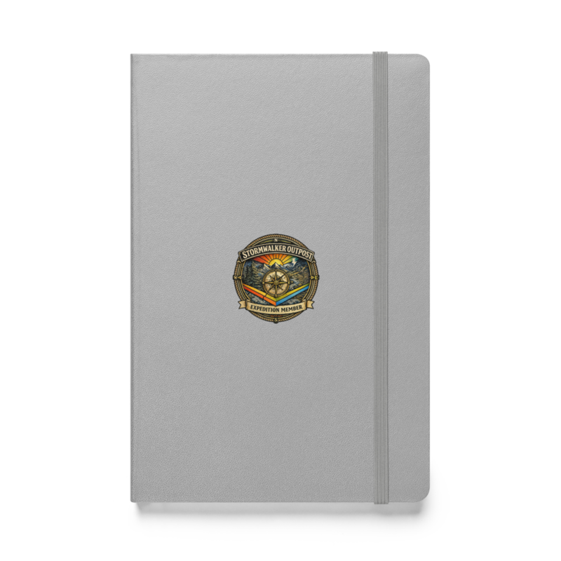 Stormwalker Outpost medallion Hardcover Notebook