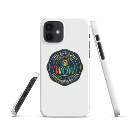WOW University | WOWU DepartmentsDegrees medallion | iPhone Snap Case