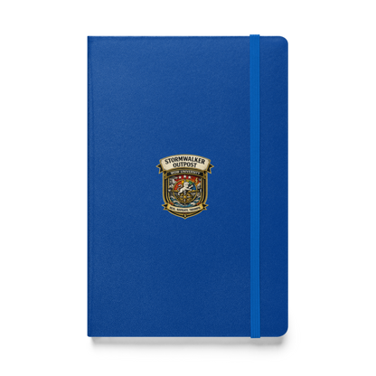 Stormwalker Outpost badge Hardcover Notebook