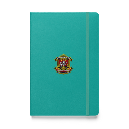 WOWU VisionaryLeadership badge Hardcover Notebook