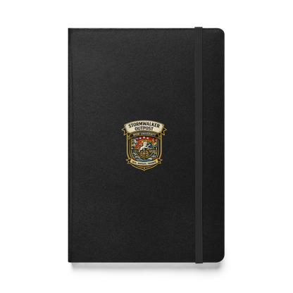 Stormwalker Outpost badge Hardcover Notebook