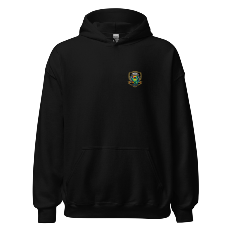 WOW University — Core Crest Hoodie