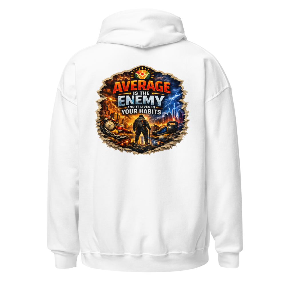 WOW University — Visionary Leadership Hoodie — Back (White)