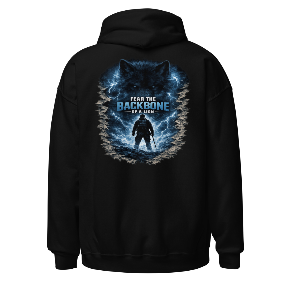 Stormwalker Outpost — WOW Logo Hoodie — Back (Black)