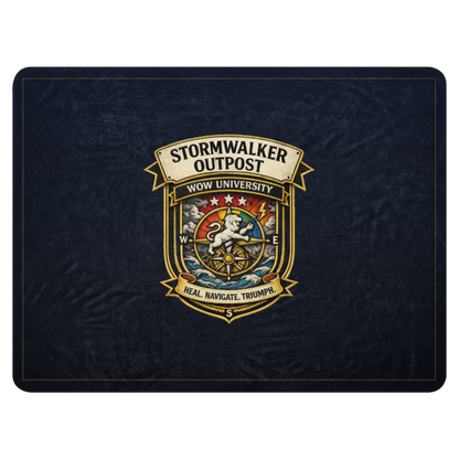Stormwalker Outpost | Stormwalker Outpost badge | Sublimated Sherpa Blanket