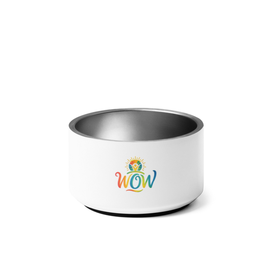 WOW Core logo Pet Bowl