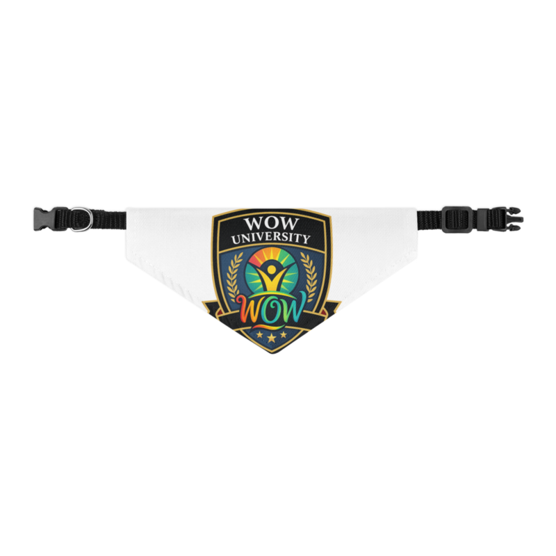 WOW University | WOWU Core badge | Pet Bandana