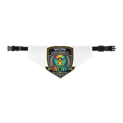 WOW University | WOWU Core badge | Pet Bandana