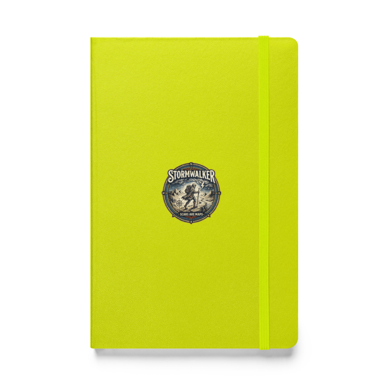 Stormwalker Scars medallion Hardcover Notebook