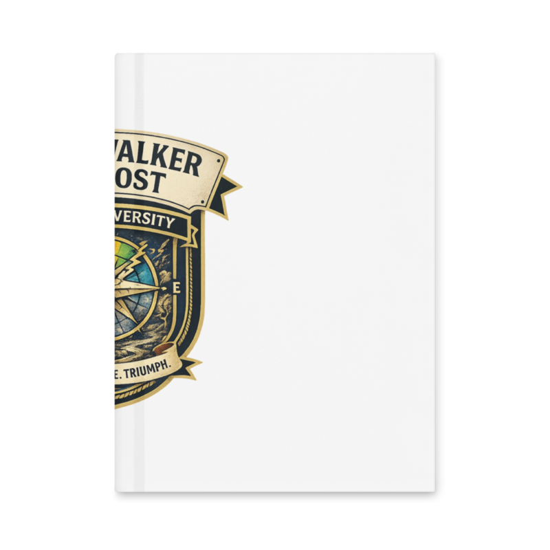 Stormwalker Outpost WOWU compass badge Hardcover Journal