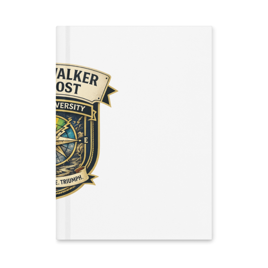 WOW University | Stormwalker Outpost WOWU compass badge | Hardcover Journal