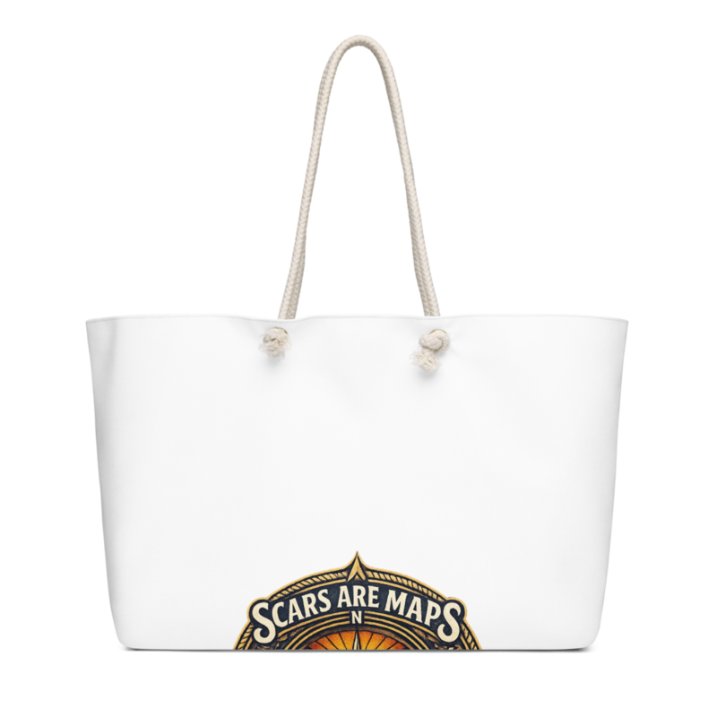 Stormwalker ScarsAreMaps medallion Weekender Bag