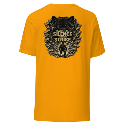 Stormwalker Outpost — Scars Are Maps Tee — Back (Gold)