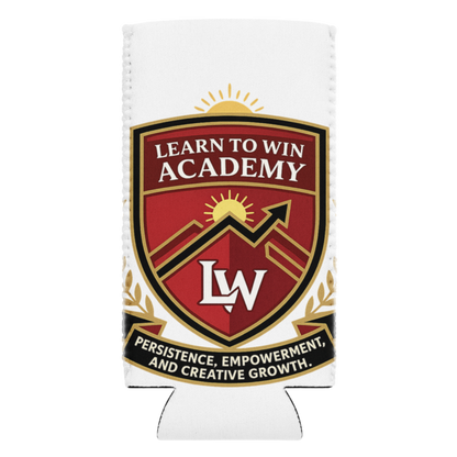 Learn To Win Academy | LTW Core logo | Can Cooler