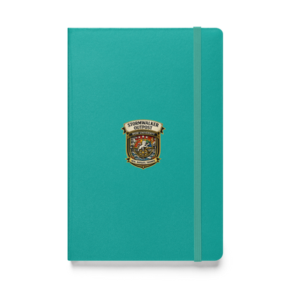 Stormwalker Outpost badge Hardcover Notebook