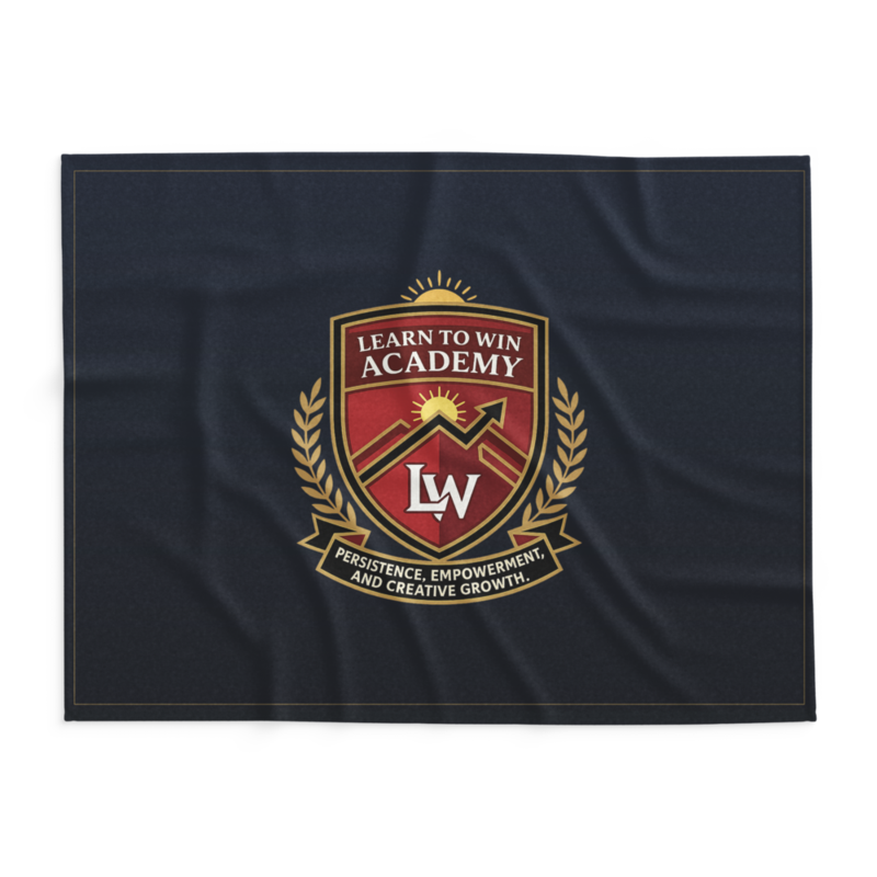 Learn To Win Academy | LTW Core logo | Lightweight Summer Blanket