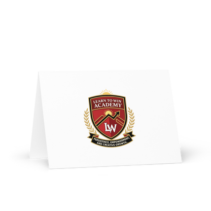 Learn To Win Academy | LTW Core logo | Greeting Card