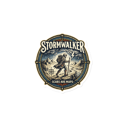 Stormwalker Outpost | Stormwalker Scars medallion | Die-Cut Magnet