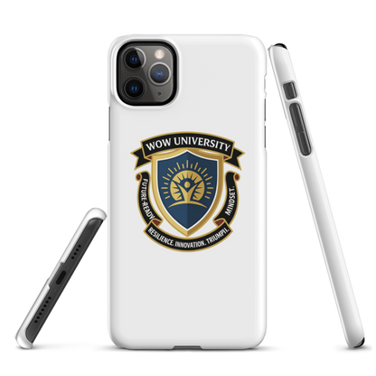 WOW University | WOWU FutureReadyMindset badge | iPhone Snap Case