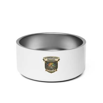WOW University | Stormwalker Outpost WOWU compass badge | Pet Bowl