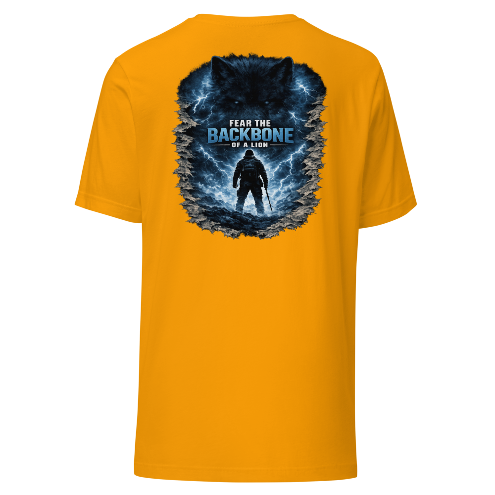 Stormwalker Outpost — WOW Logo Tee — Back (Gold)