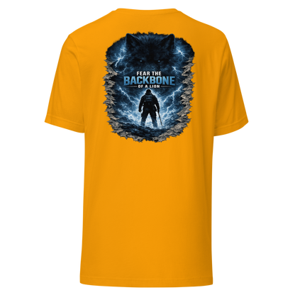 Stormwalker Outpost — WOW Logo Tee — Back (Gold)