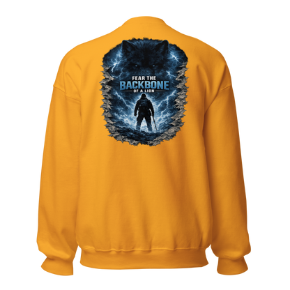 Stormwalker Outpost — WOW Logo Crewneck — Back (Gold)