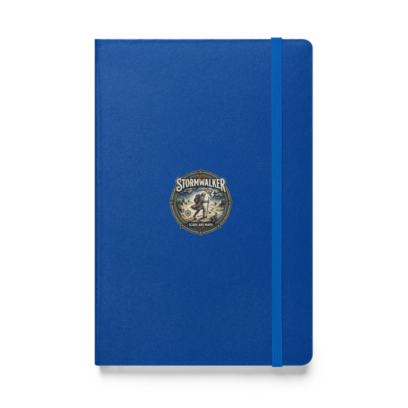 Stormwalker Scars medallion Hardcover Notebook