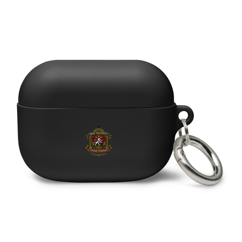 WOW University | WOWU VisionaryLeadership badge | AirPods Case
