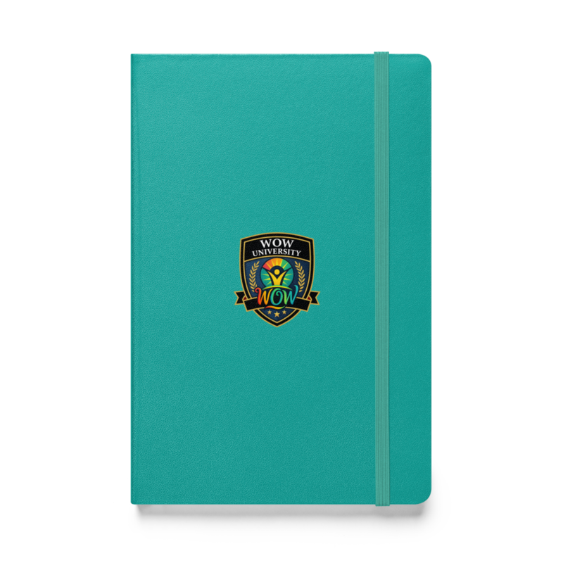 WOWU Core badge Hardcover Notebook