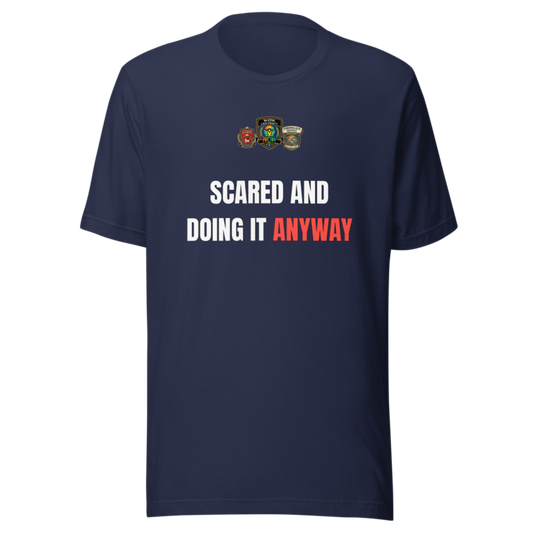 Scared And Doing It Anyway — WOW Tee