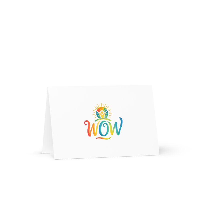 WOW Core logo Greeting Card