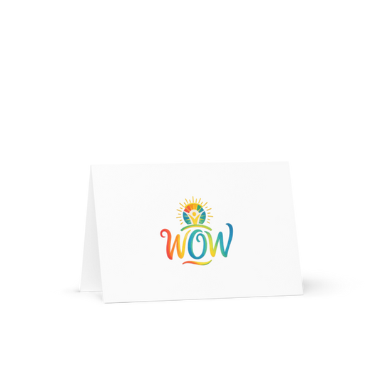 WOW Core logo Greeting Card