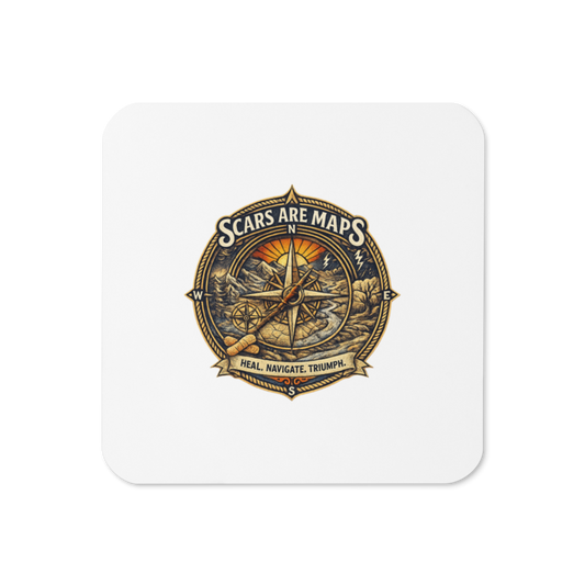 Stormwalker Outpost | Stormwalker ScarsAreMaps medallion | Cork Coaster