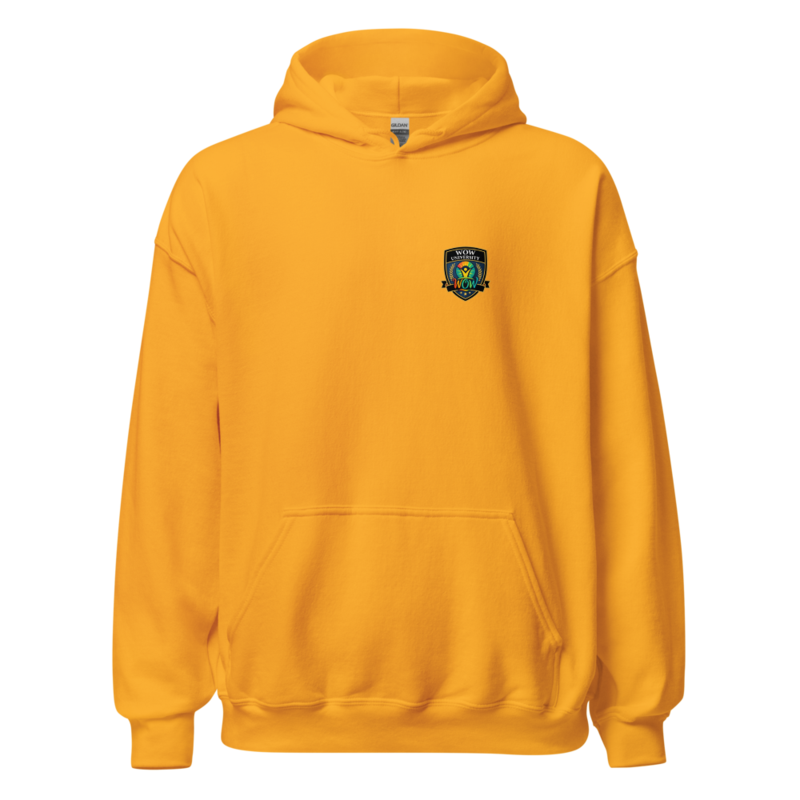 WOW University — Core Crest Hoodie