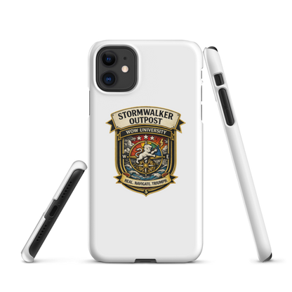 Stormwalker Outpost badge iPhone Snap Case