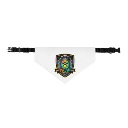 WOW University | WOWU Core badge | Pet Bandana