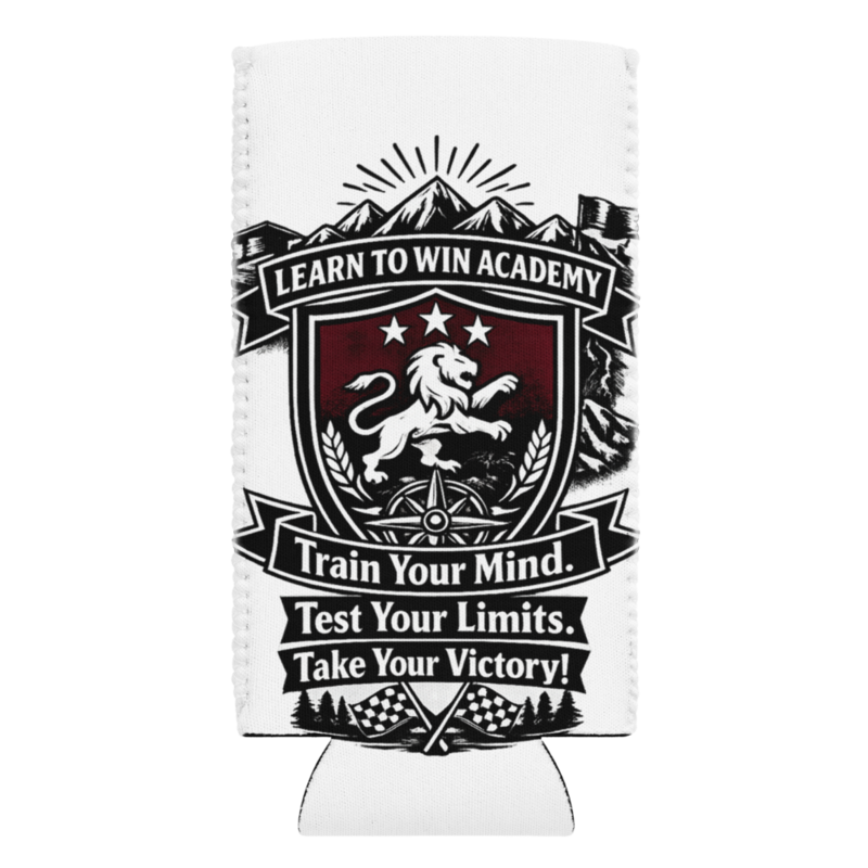 Learn To Win Academy | LTW TrainYourMind badge | Can Cooler
