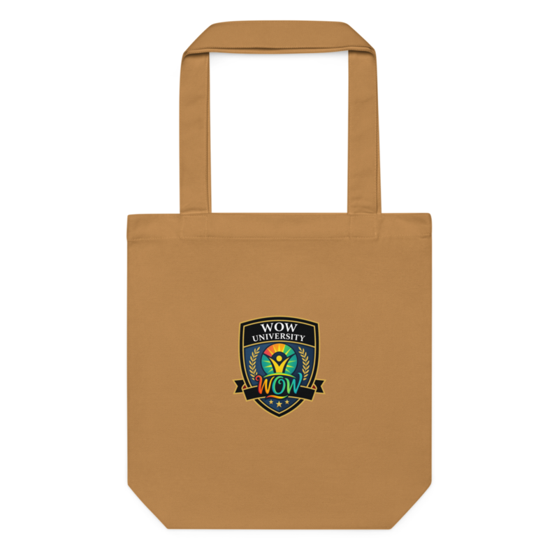 WOWU Core badge Cotton Tote Bag