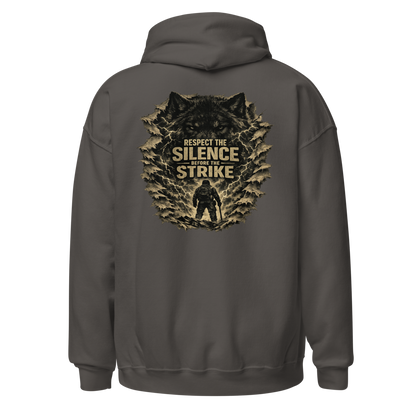 Stormwalker Outpost — Scars Are Maps Hoodie — Back (Charcoal)