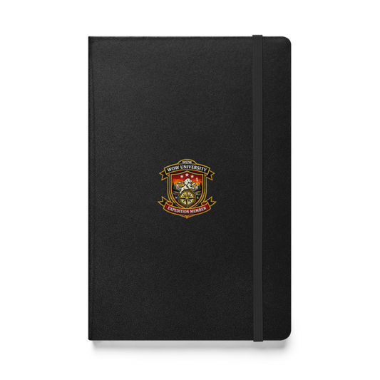 WOWU ExpeditionMember badge Hardcover Notebook