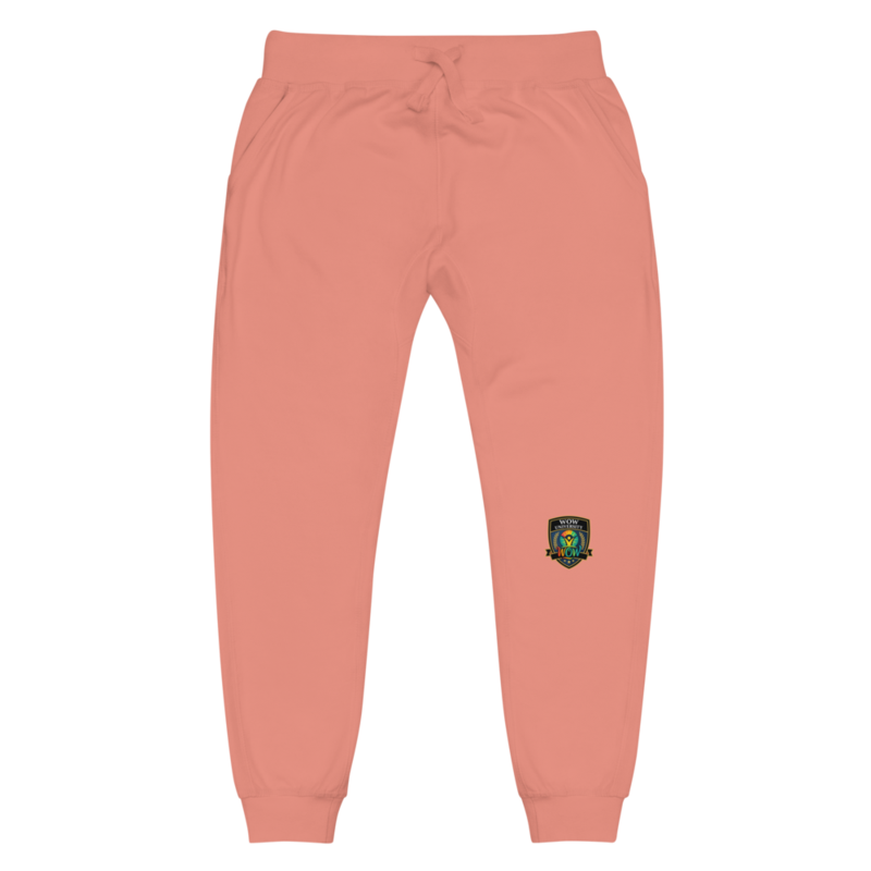 WOWU Core badge Fleece Sweatpants